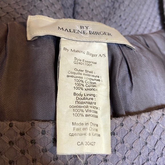 By Malene Birger grey eyelet dress - Picture 4 of 5